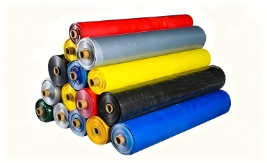 Tarpaulin roll material