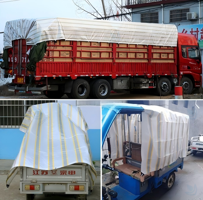 PE Gold‑Silver Tarpaulin - Image 10
