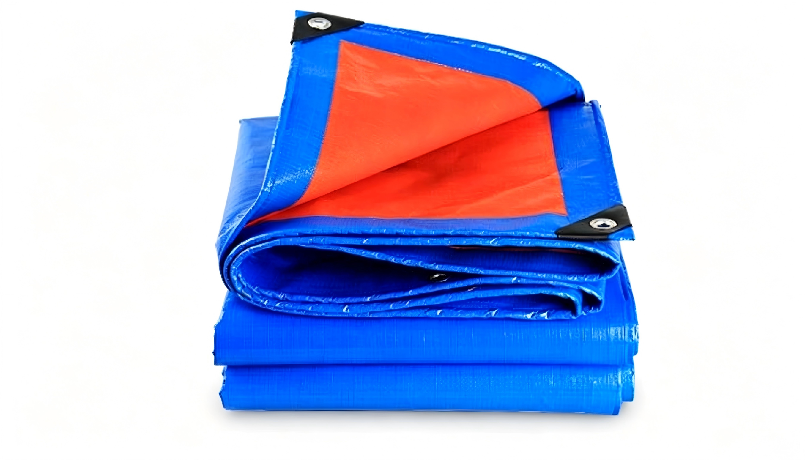 Blue orange PE Waterproof Tarpaulin
