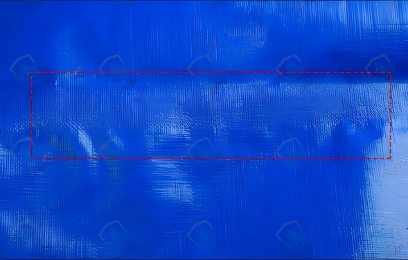 Blue orange PE Waterproof Tarpaulin - Image 8