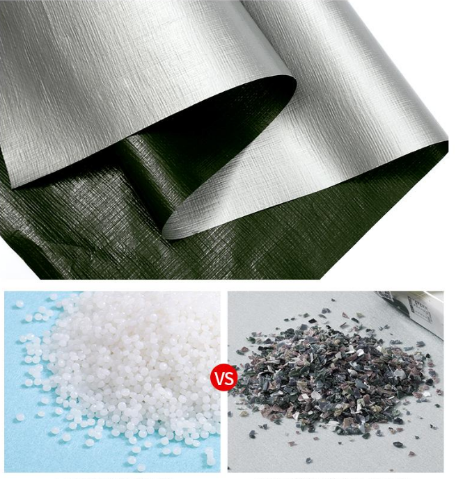 Silver green Sunproof PE Tarpaulin - Image 2