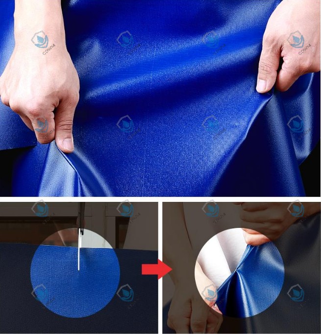 PVC knife scraper cloth - Image 3